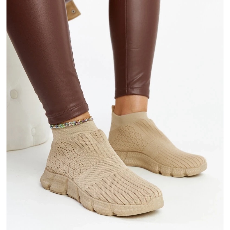 D/GMR Baskets de sport légères beige foncé par Vaclav 1