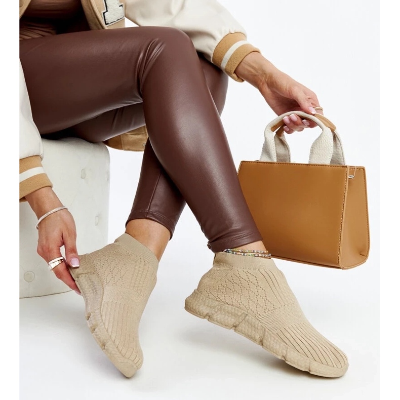 D/GMR Baskets de sport légères beige foncé par Vaclav 2