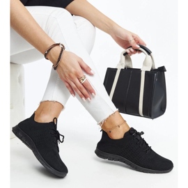 D/GMR Baskets Mairago en tissu noir 1