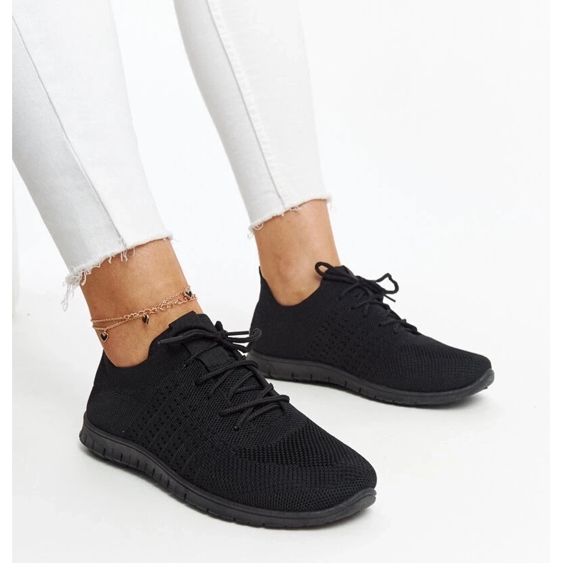 D/GMR Baskets Mairago en tissu noir 2