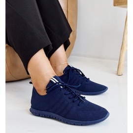 Baskets de sport Shukornia bleu marine 2 Baskets de sport Shukornia bleu marine 2