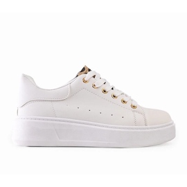 D/CEO Baskets blanches avec décoration Asmait accrocheuse 2