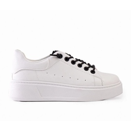 D/CEO Baskets blanches avec décoration Asmait accrocheuse 1