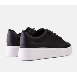 D/CEO Baskets noires avec décoration Asmait accrocheuse le noir 2