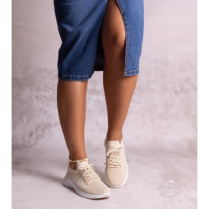 D/CEO Baskets de sport Muaza beiges 1 D/CEO Baskets de sport Muaza beiges 1