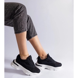 D/CEO Baskets noires à semelle plus épaisse de Guerrera 2