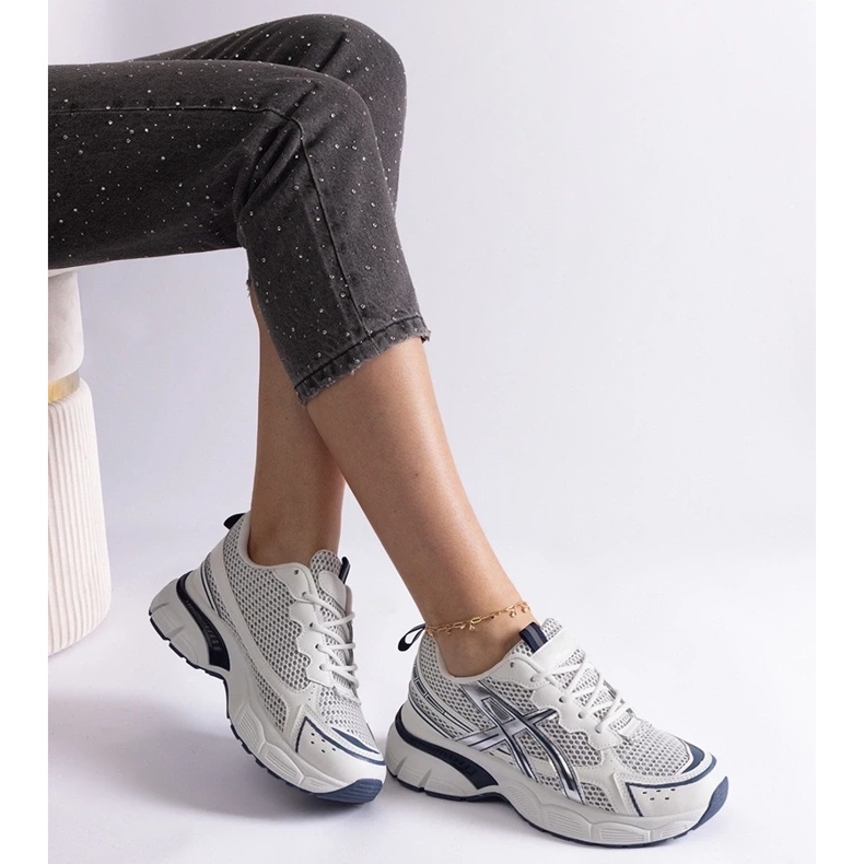 D/CEO Baskets de sport femme bleues Ondina 2