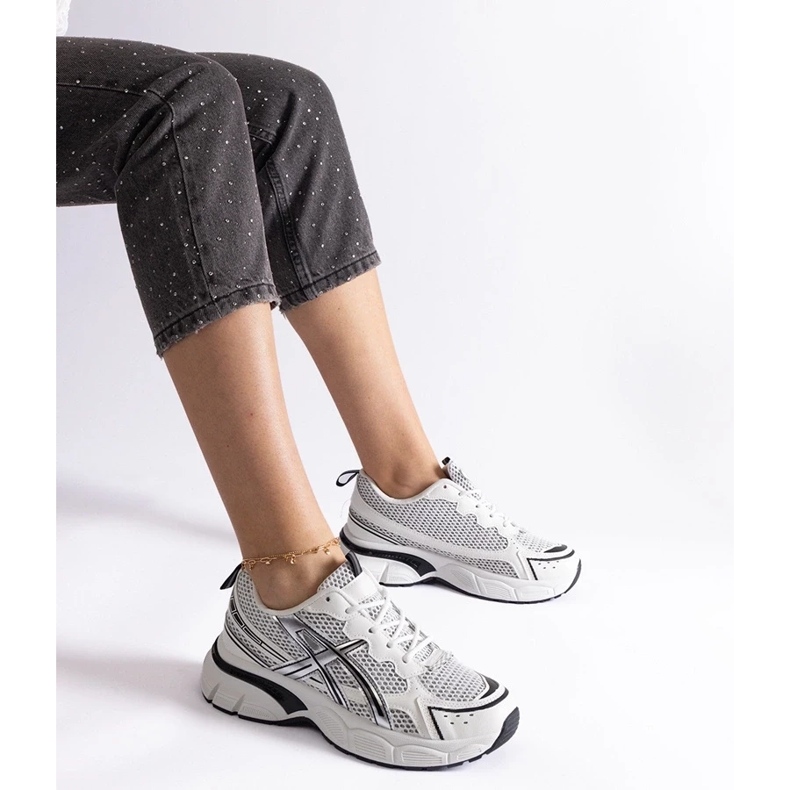 D/CEO Baskets de sport noires pour femmes Ondina le noir 1