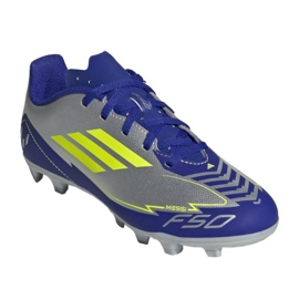 Adidas F50 Club FG / MG Messi IH0926 Chaussures de football bleu 1