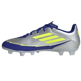 Adidas F50 Club FG / MG IH0916 Chaussures en bleu argenté 1