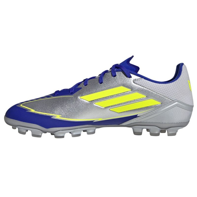 Adidas F50 League Messi 2G / 3G AG JR8057 Silver-Blue Chaussures argent 1