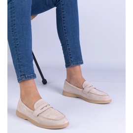 Muisseaux ouverts classiques beige d'Ekozamsz 1