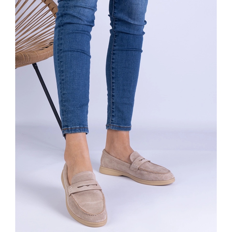 Brown Classic Openwork Mandis d'Ekozamsz brun 1