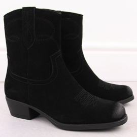 Bottes pour femmes Sergio Leone SK456a Black le noir 1
