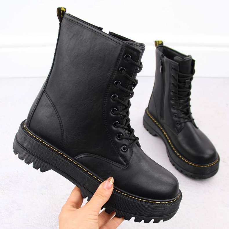News News Eve455 Bottes noires le noir 1