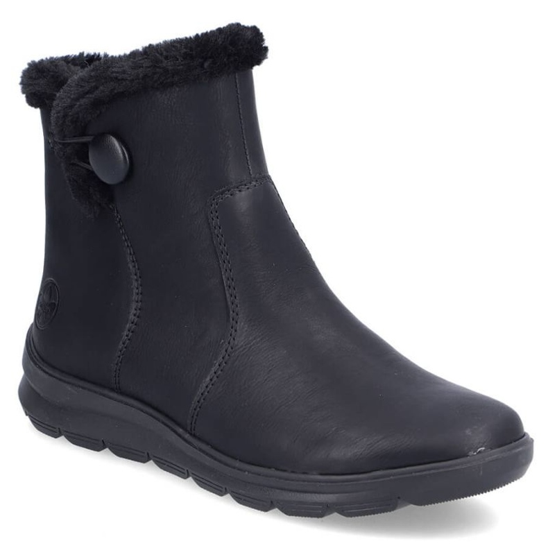 Bottes noires Rieker Z0080-00 pour femmes 1