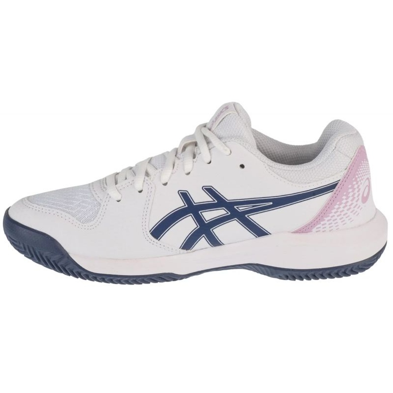 ASICS Gel-Dedice 8 Clay 1042A255-104 Chaussures de tennis blanche 1 ASICS Gel-Dedice 8 Clay 1042A255-104 Chaussures de tennis blanche 1