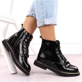 Bottes de femmes Goe int2044 noir le noir 4