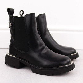 Bottes de femmes Goe OO2N4147 Black le noir 1