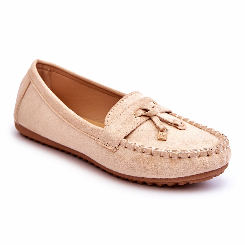 Seastar Mocassins beige en daim féminin 1
