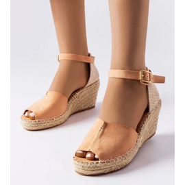 D/CEO Espadrilles compensées roses de Lauderdale 2