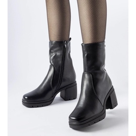 D/CEO Bottines isolées noires d'Agordino le noir 1