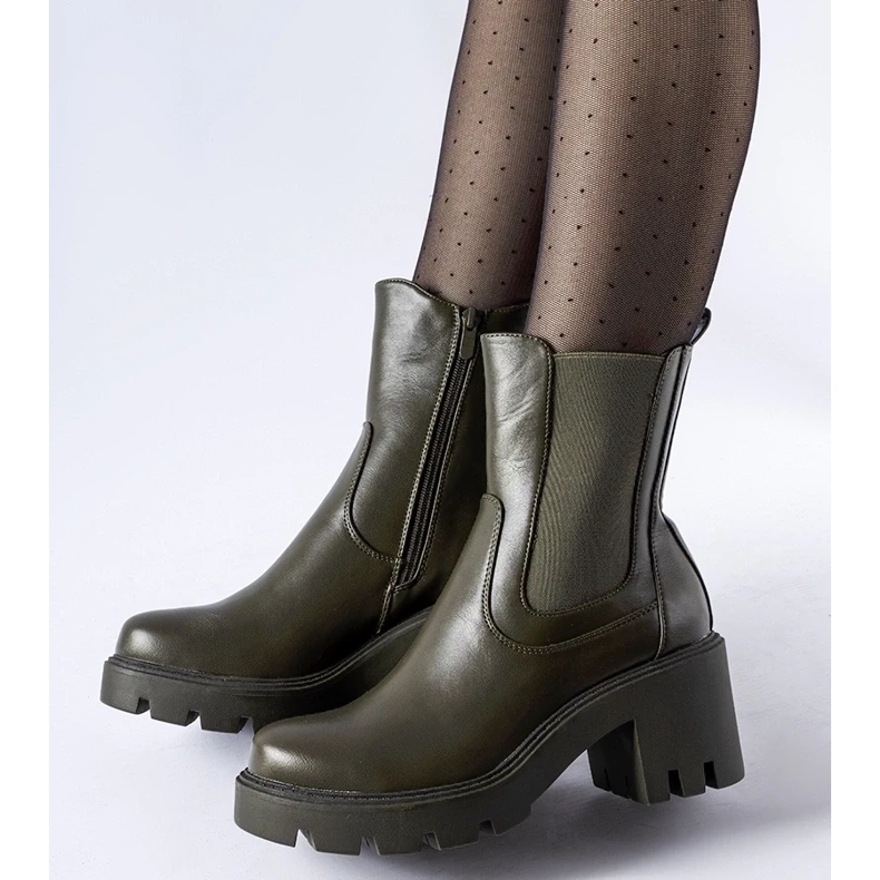 D/CEO Bottines Hattiesburg vert foncé 1