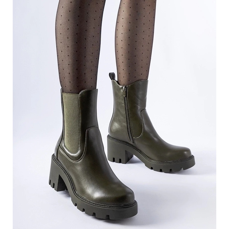 D/CEO Bottines Hattiesburg vert foncé 2