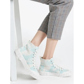 Baskets bleues pour femmes 2