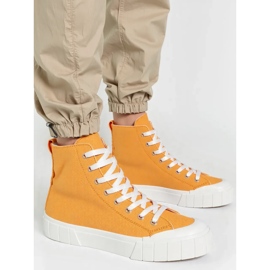 Baskets orange arvel pour femmes 2