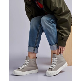 Baskets gris Arvel pour femmes 1