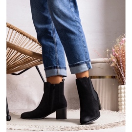 D/CEO Bottines à talons hauts Sabriya noires le noir 2