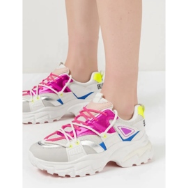 Sneakers féminins Zelora Rose Red multicolore 1 Sneakers féminins Zelora Rose Red multicolore 1