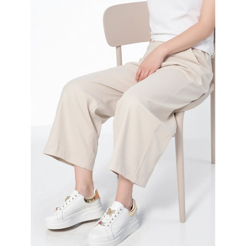 Sneakers pour femmes Azora Gold doré 2
