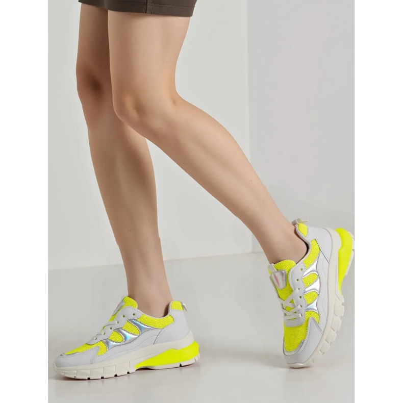 Sneakers féminins Neo Sport Grenn / Vert jaune 1