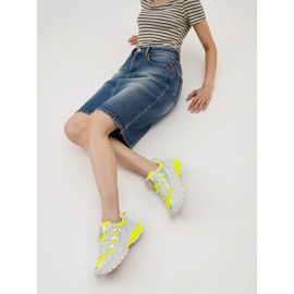 Sneakers féminins Neo Sport Grenn / Vert jaune 4