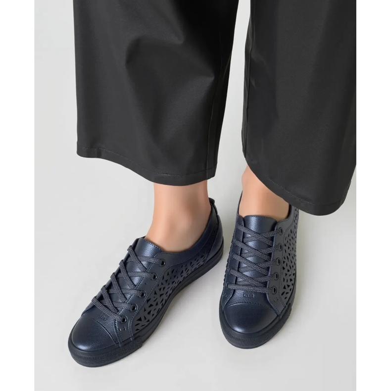 Baskets bleues Belvio pour femmes 2