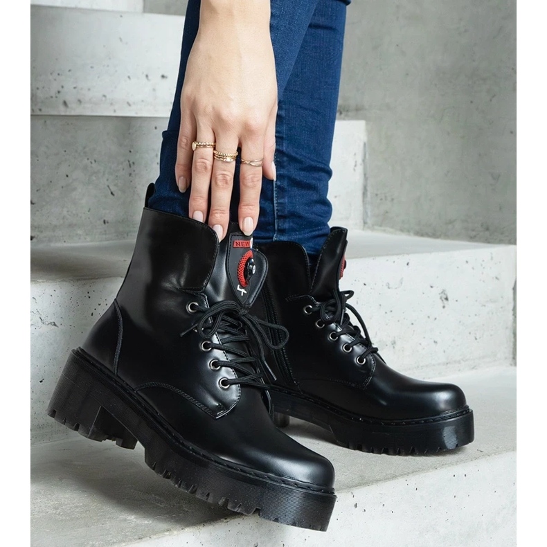 D/CEO Bottines Ranco femme noires 2