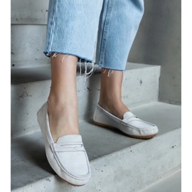 D/CEO Mocassins gris en éco-daim Cellarengo 2