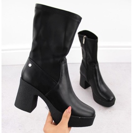 Bottes sur le poteau Goe dans MM2N4047 Int2056 le noir 2