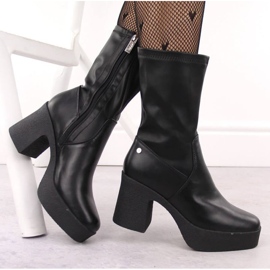 Bottes sur le poteau Goe dans MM2N4047 Int2056 le noir 4