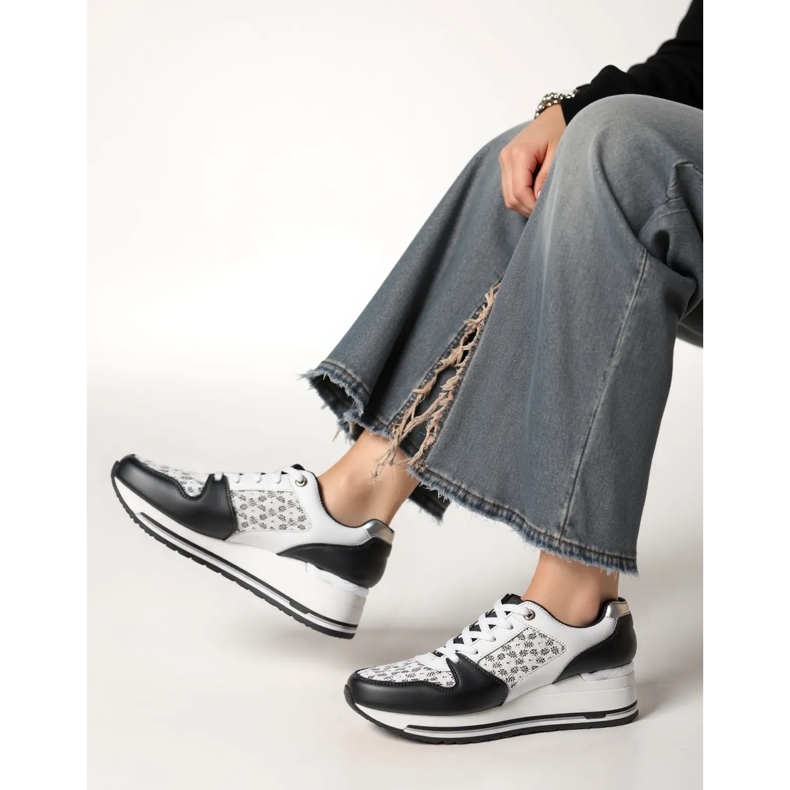 Baskets noires Revilo pour femmes le noir 2