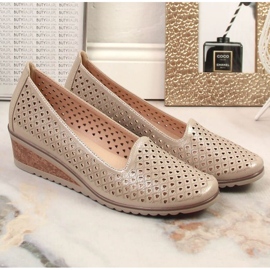 Chaussures pour ancre Anchor Potocki SZ12018 Beige 1