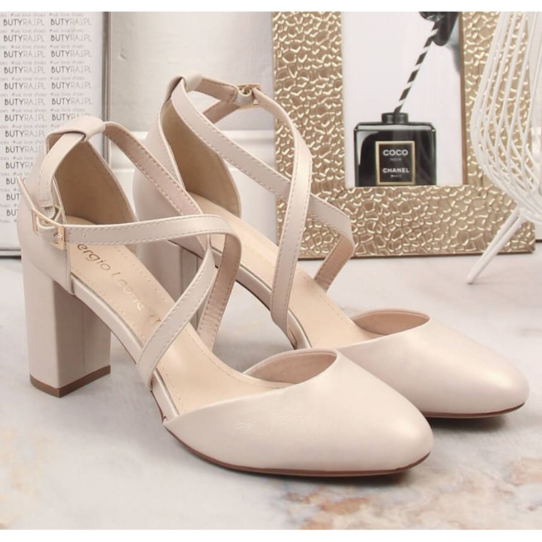 Talons sergio leone sk248d beige 1