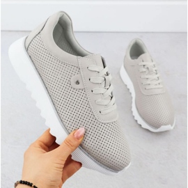 S.Barski Chaussures sur la plate-forme S. Barski LR51-629 Beige 1