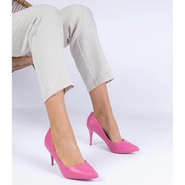 Pompes Eco-Luather Classic Pink rose 1