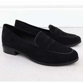 Lords Potocki Suede Shoes SZ12585 Black le noir 2 Lords Potocki Suede Shoes SZ12585 Black le noir 2