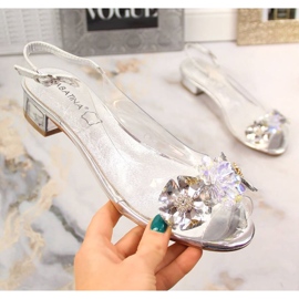 Sabatina SAB126A Sandales Tansparenty argent 1 Sabatina SAB126A Sandales Tansparenty argent 1