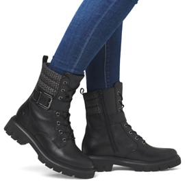 Remonte RKR739 Bottes noires le noir 11