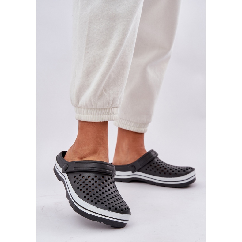 Mousse légère des tongs noirs pour femmes le noir 2